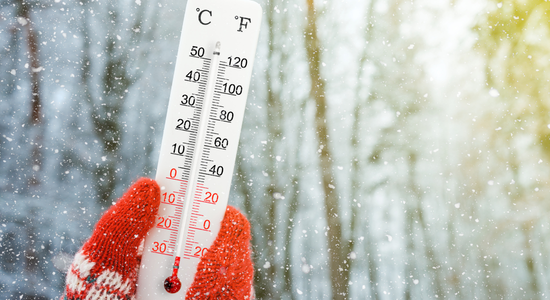 Staying in safe cold weather